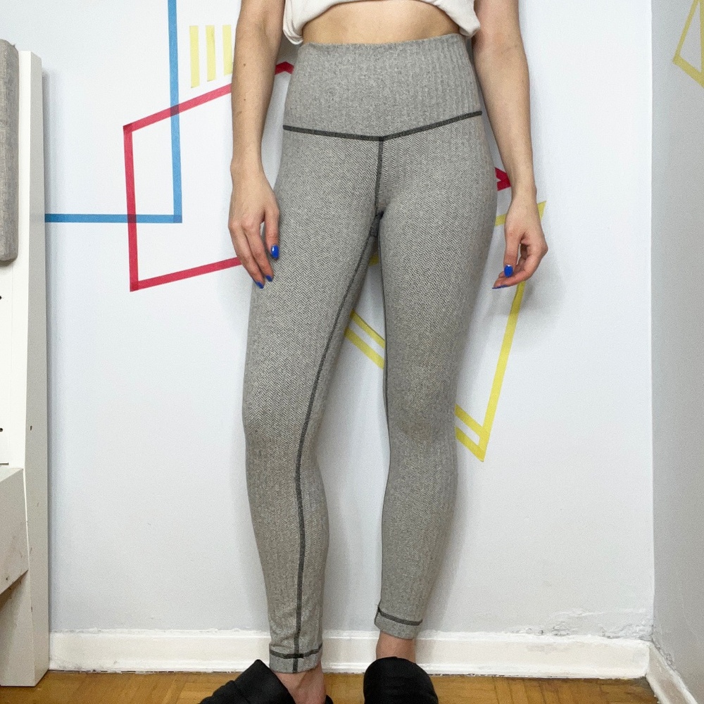 Lululemon Wunder Under Herringbone Luon Legging